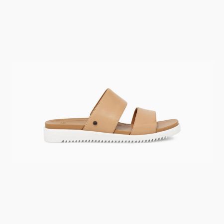 UGG Zyle Khaki Sandals for Women (ALTR95843)